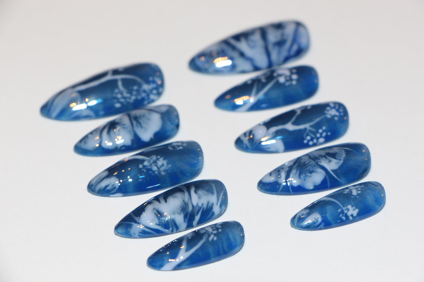 Cyanotype Nails